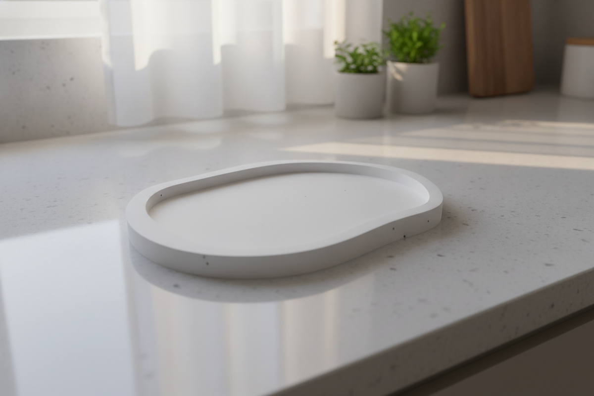 Small Curve Collection Decor Plate