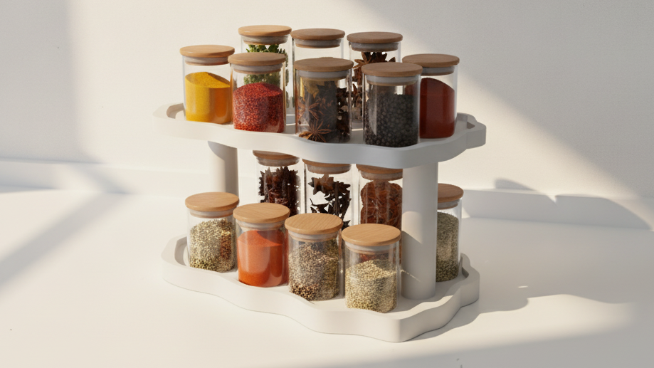 Spice/Bathroom Rack Curve Collection