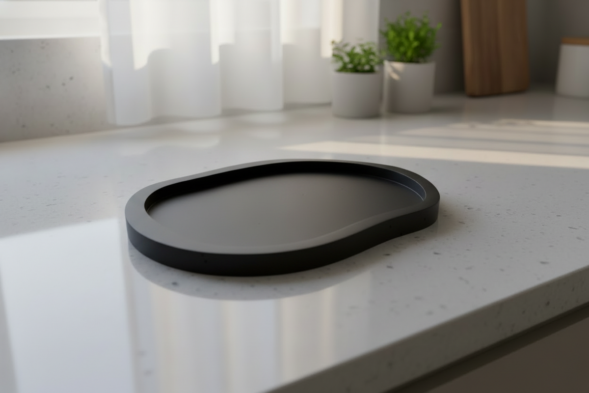 Small Curve Collection Decor Plate