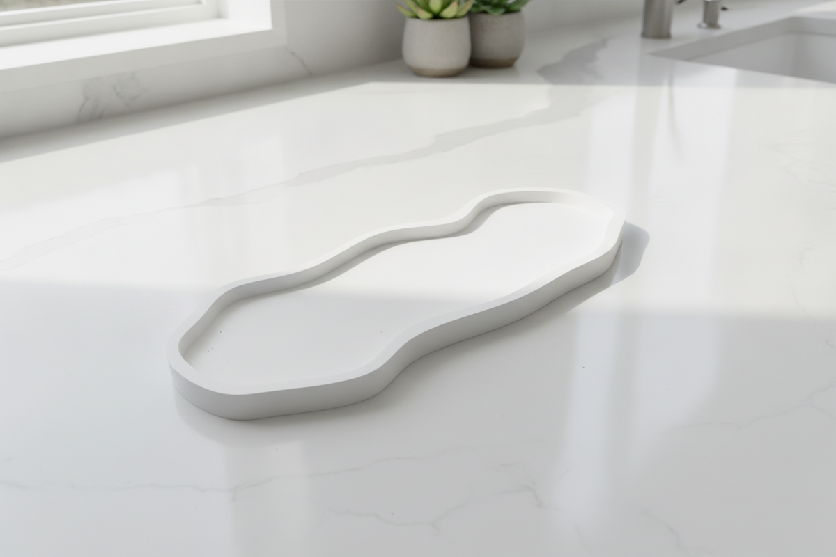 Long Curve Collection Plate