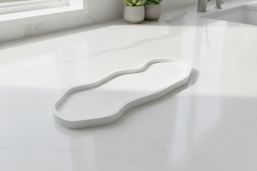 Long Curve Collection Plate